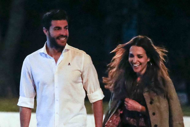 Miguel Torres y la actriz Paula Echevarría