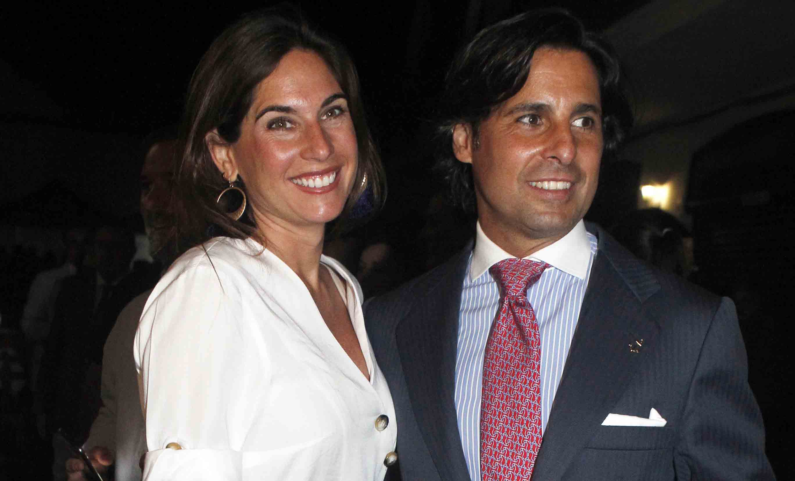 El torero Francisco Rivera y su esposa Lourdes Montes antes del pregón de Triana /Gtres