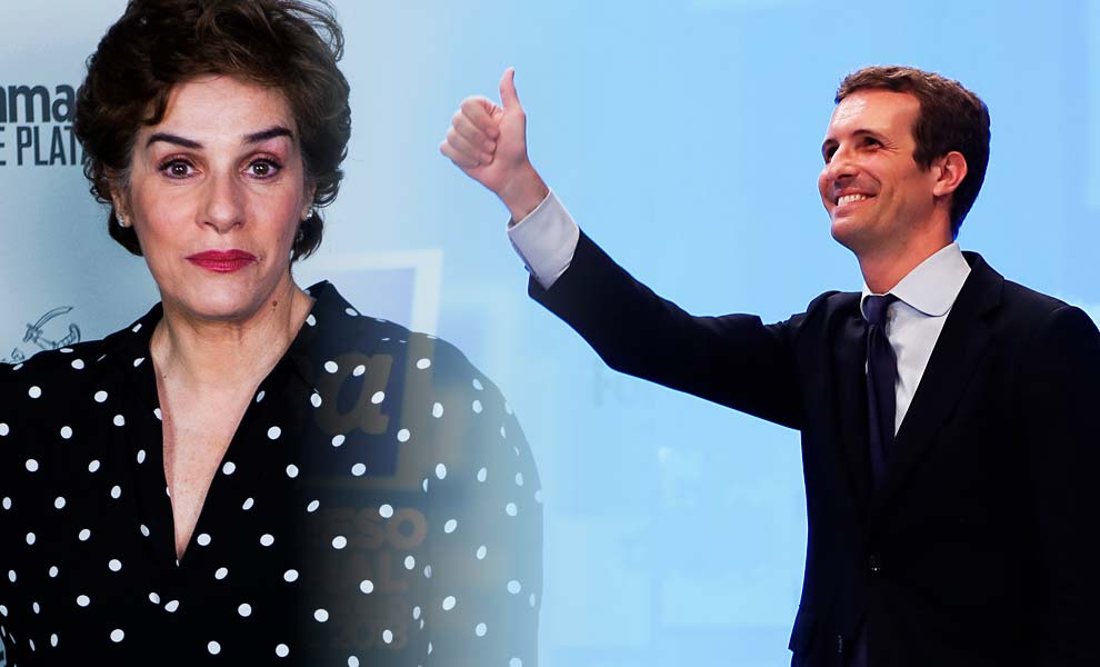 Anabel Alonso enciende la red con su respuesta a Pablo Casado / Gtres