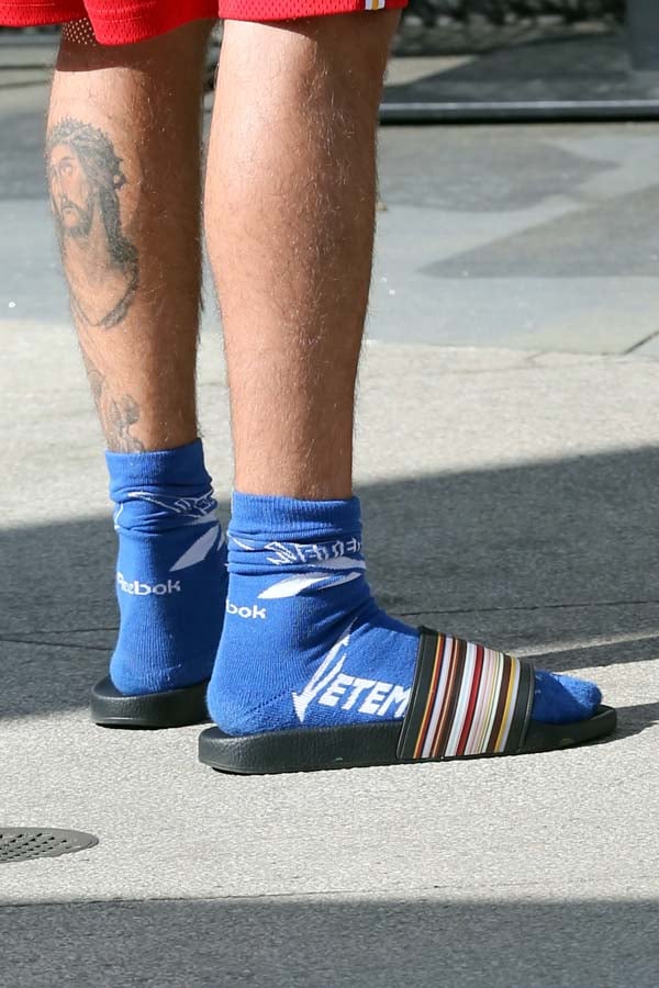 Sandalias de Justin Bieber