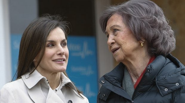 reina Letizia reina Sofía