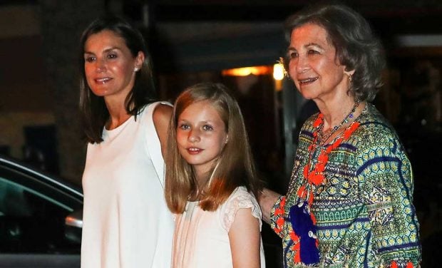 Do&ntilde;a Letizia, Leonor y Sof&iacute;a