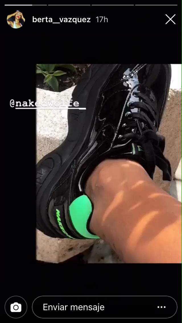 Zapatillas de Berta Vázquez