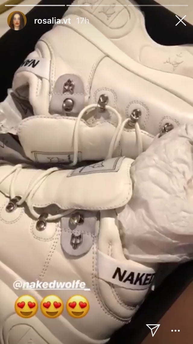 Zapatillas de Rosalía