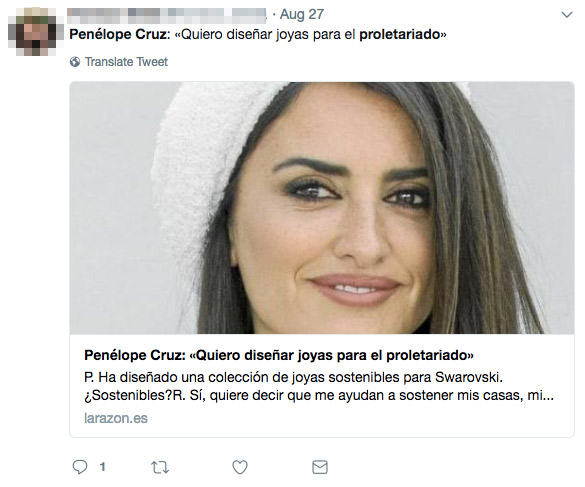 Penélope Cruz