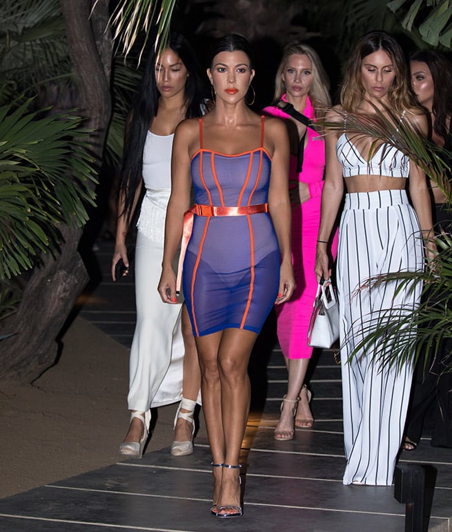 Kourtney Kardashian durante sus vacaciones en México / Gtres