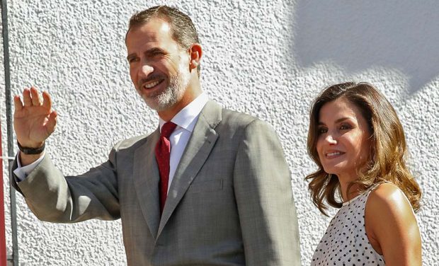 Los reyes Felipe y Letizia