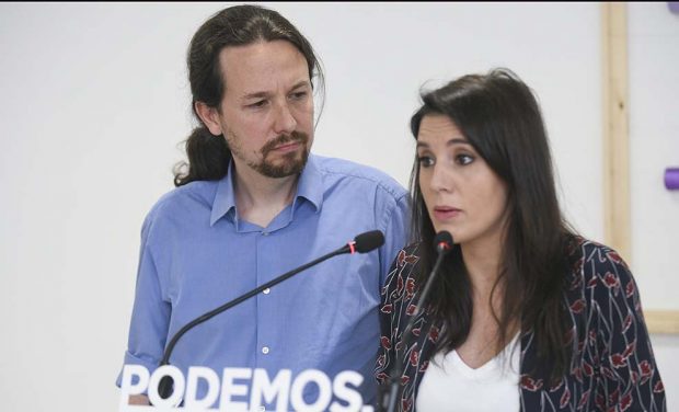 Pablo Iglesias e Irene Montero
