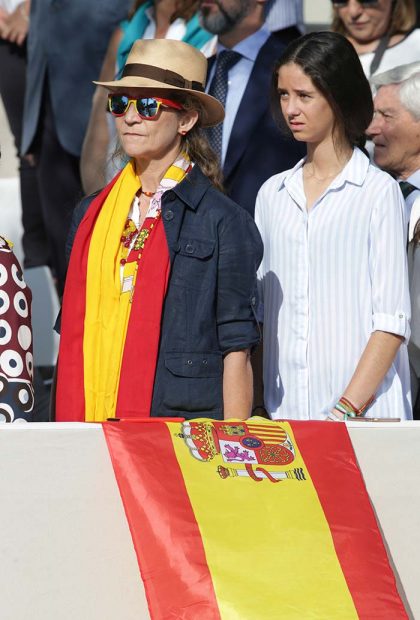 La infanta Elena y Victoria Federica 