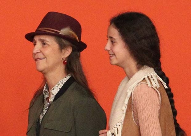 La infanta Elena y Victoria Federica 