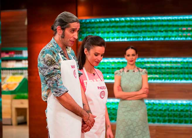 Mario Vaquerizo y Paula Prendes Masterchef