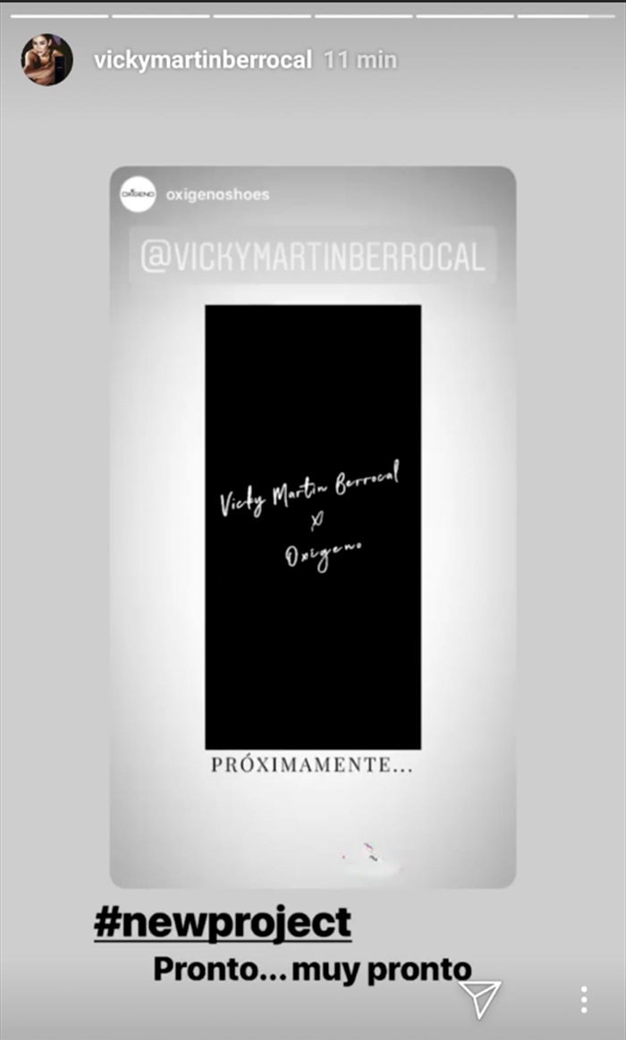 Vicky Mart&iacute;n Berrocal Oxigeno Shoes Instagram