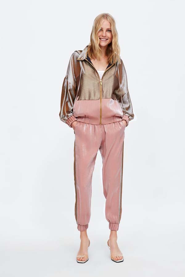 Ch&aacute;ndal y tacones de Zara