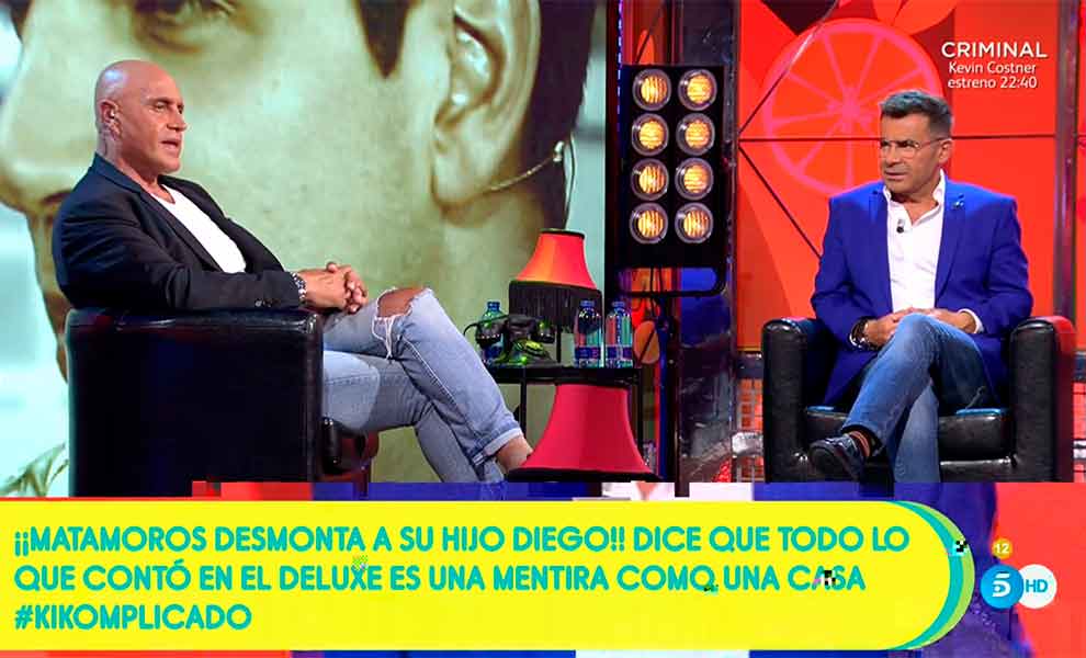 Kiko Matamoros contesta a su hijo en ‘Sálvame Diario’ / Telecinco
