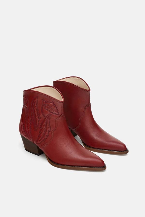 Zara botines cowboy