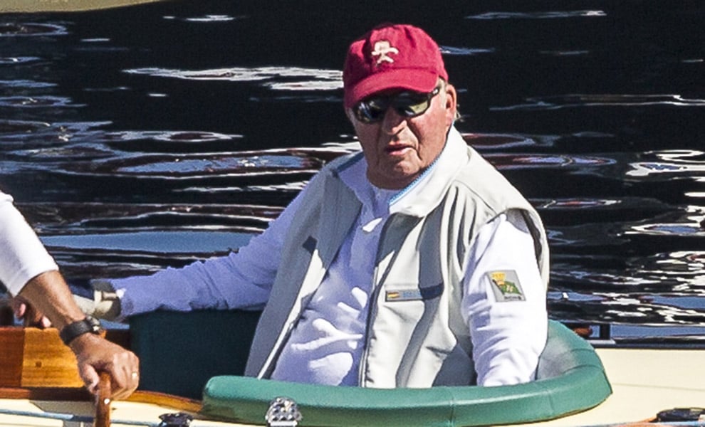 Don Juan Carlos, en las regatas / Gtres.