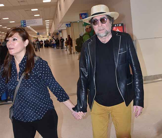 Joaqu&iacute;n Sabina y Jimena Coronado