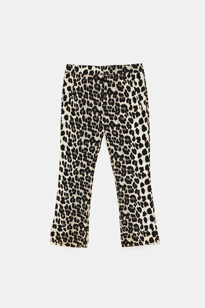 Pantalones leopardo de Zara