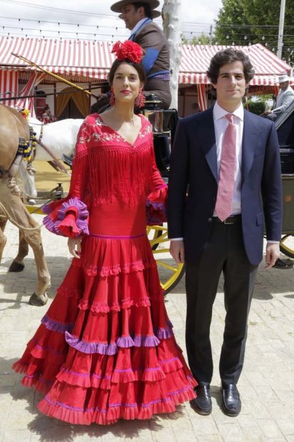 Sofía Palazuelo y Fernando Fitz James Stuart