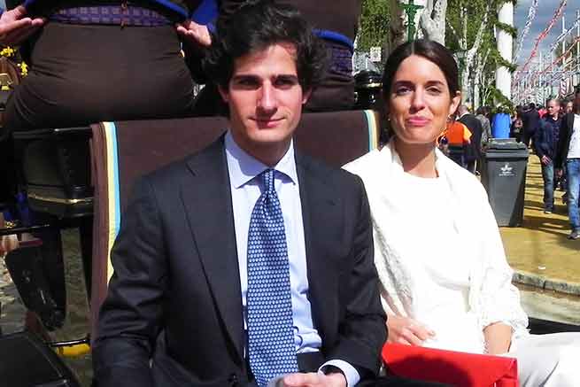 Sof&iacute;a Palazuelo y Fernando Fitz-James