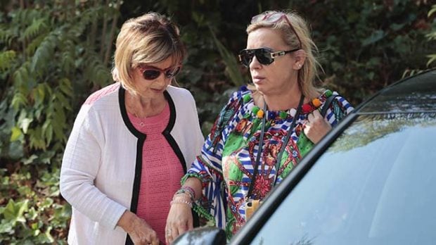 Carmen Borrego y su madre la periodista María Teresa Campos