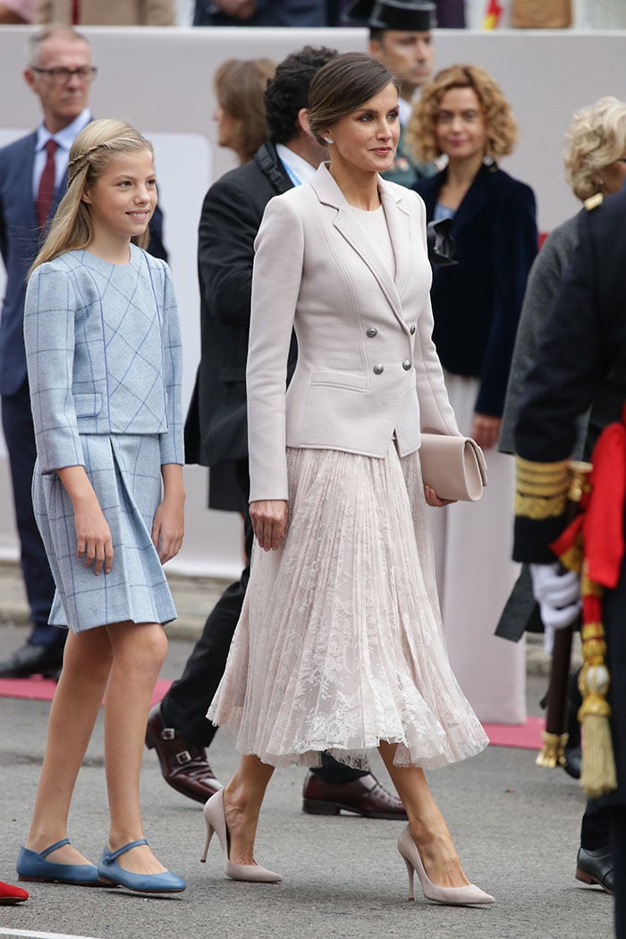 La reina Letizia en el D&iacute;a Hispanidad 2018