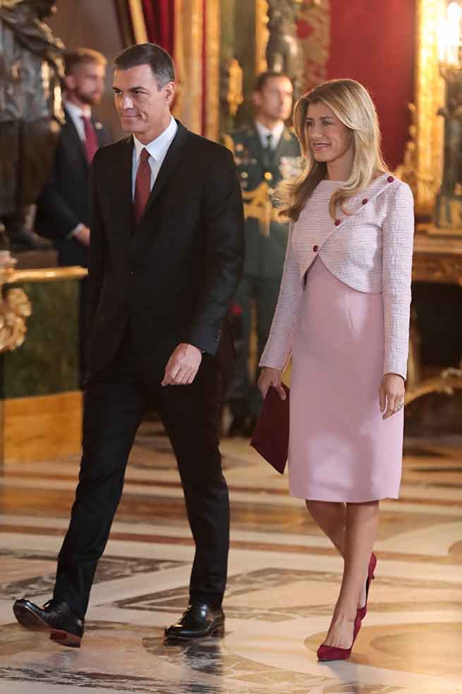 Pedro Sánchez y Begoña Gómez,