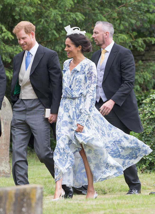 meghan markle vestido oscar de la renta