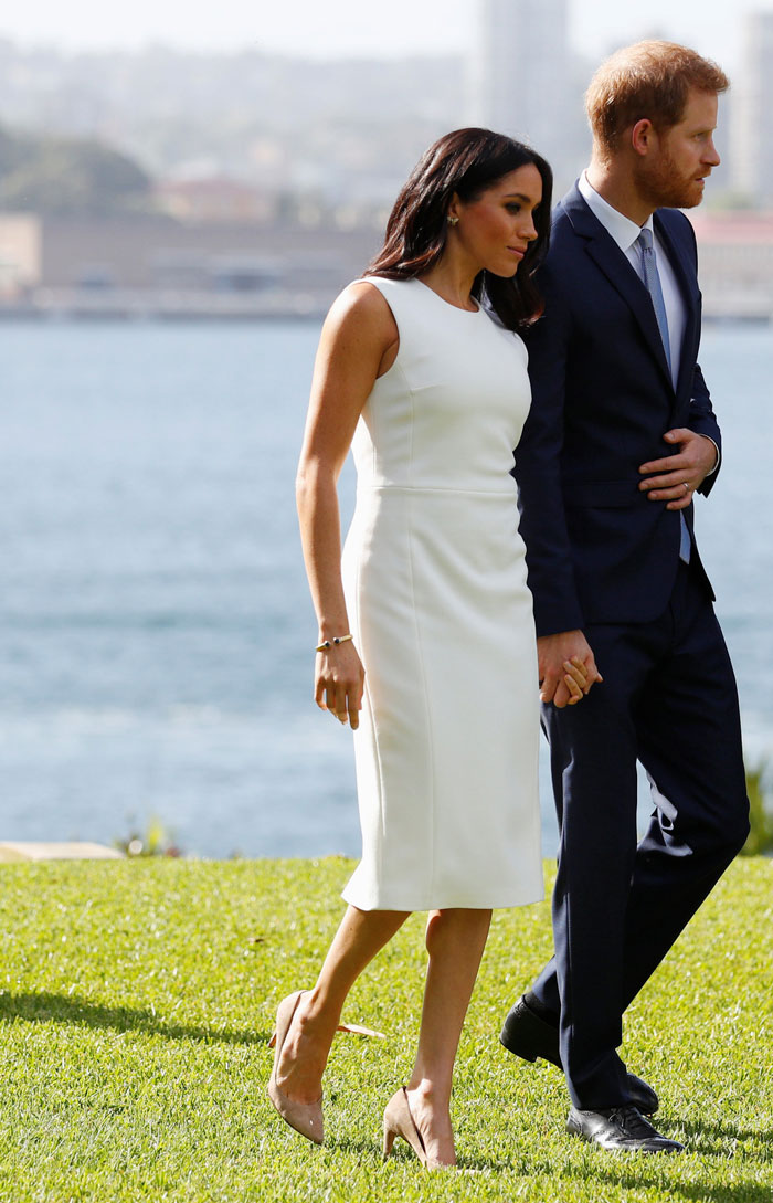 Meghan Markle y el príncipe Harry en Australia