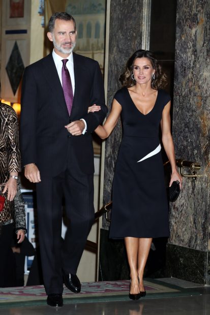 Los Reyes a su llegada / Gtres