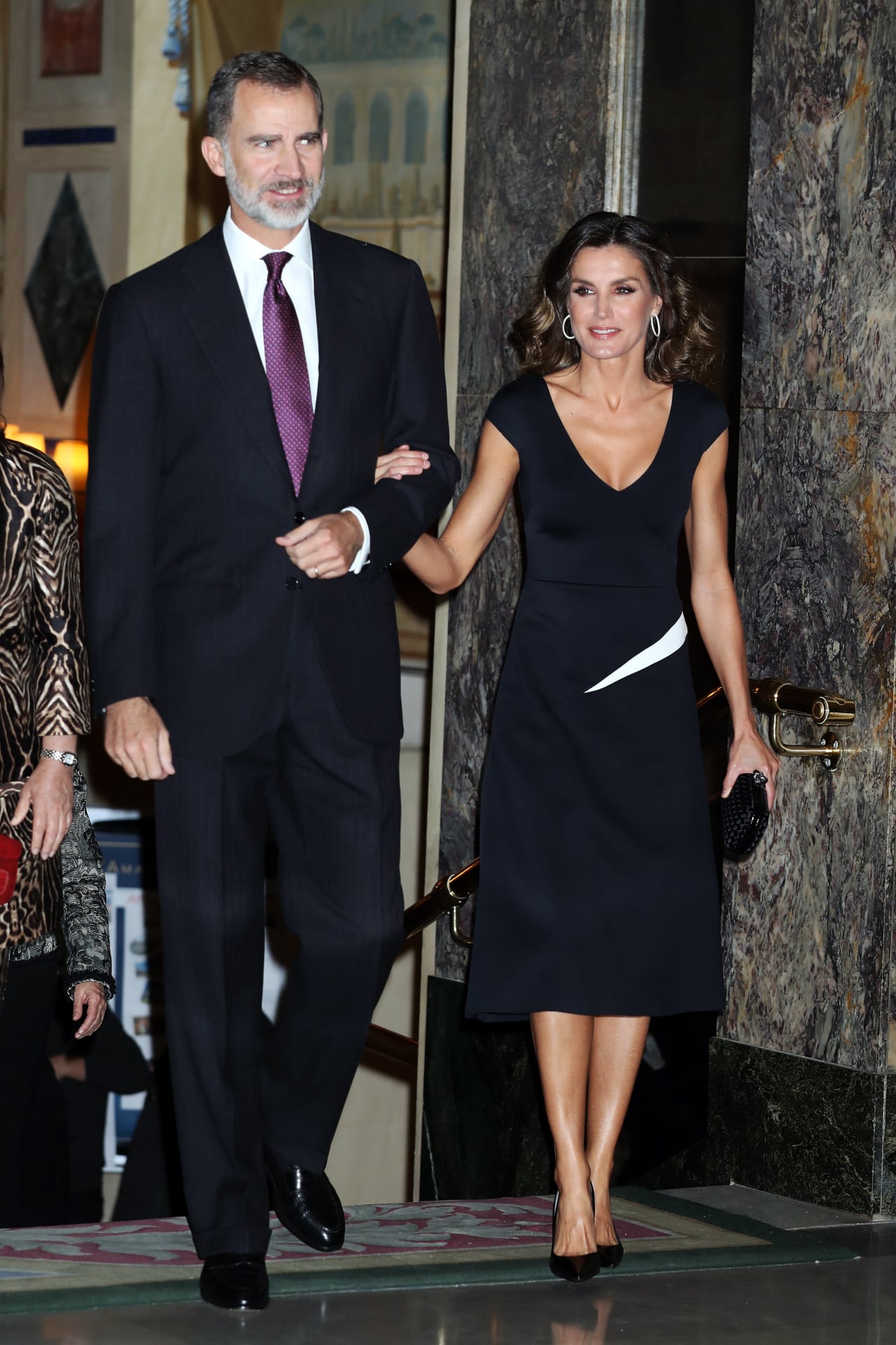 Los Reyes a su llegada / Gtres