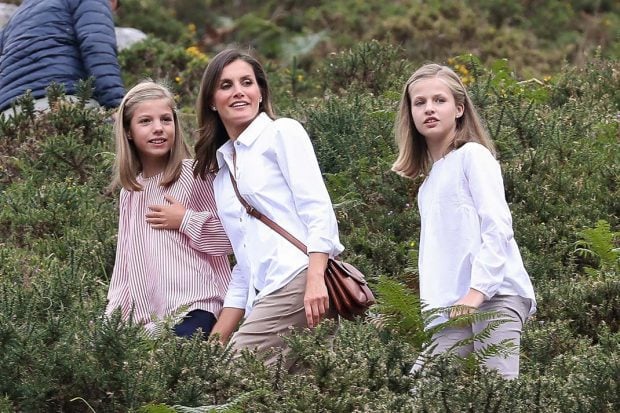 Reina Letizia, princesa Leonor, infanta Sof&iacute;a