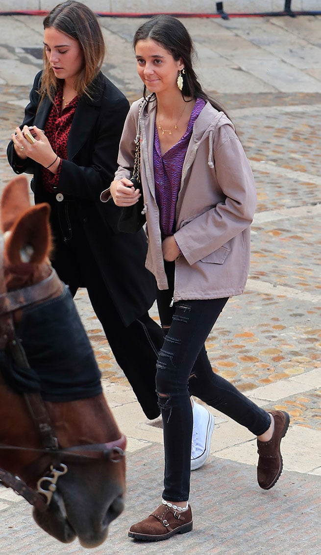 victoria federica look cebra