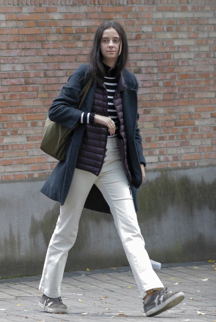 Victoria Federica por las calles de Madrid
