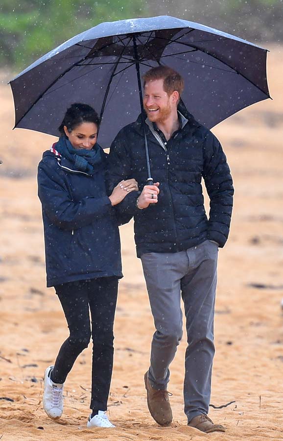 Meghan Markle con Stan Smith de Stella McCartney