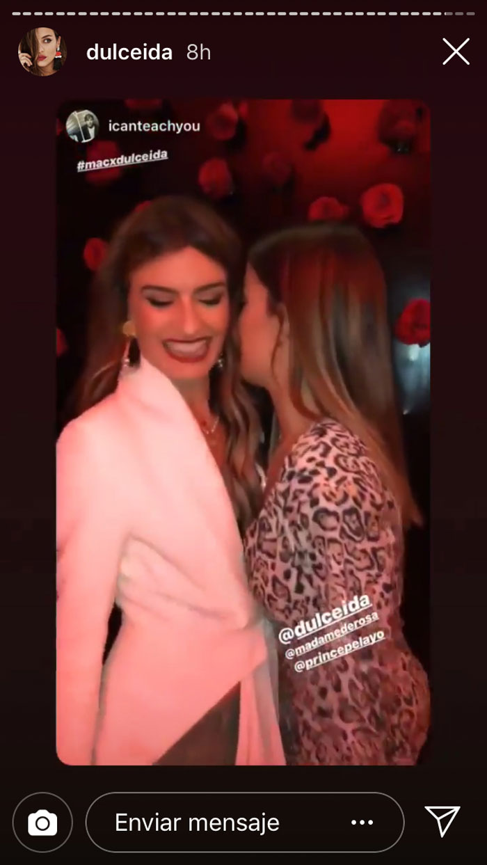Madame de Rosa con Dulceida
