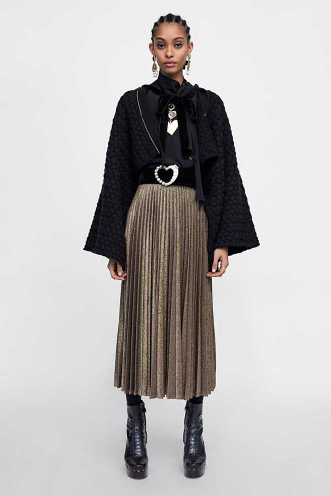 falda zara