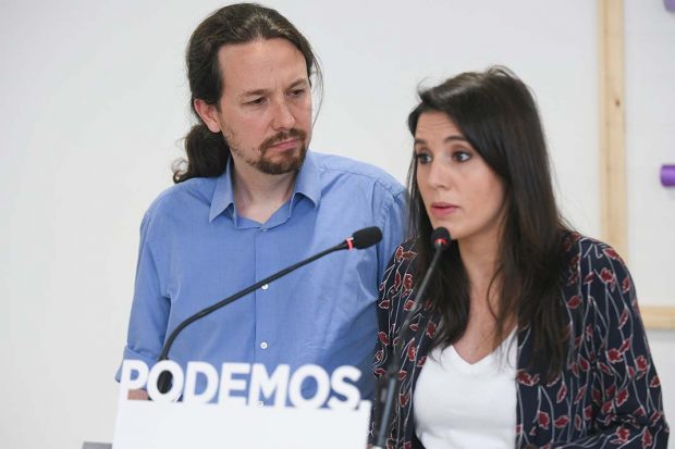 Pablo Iglesias, Irene Montero