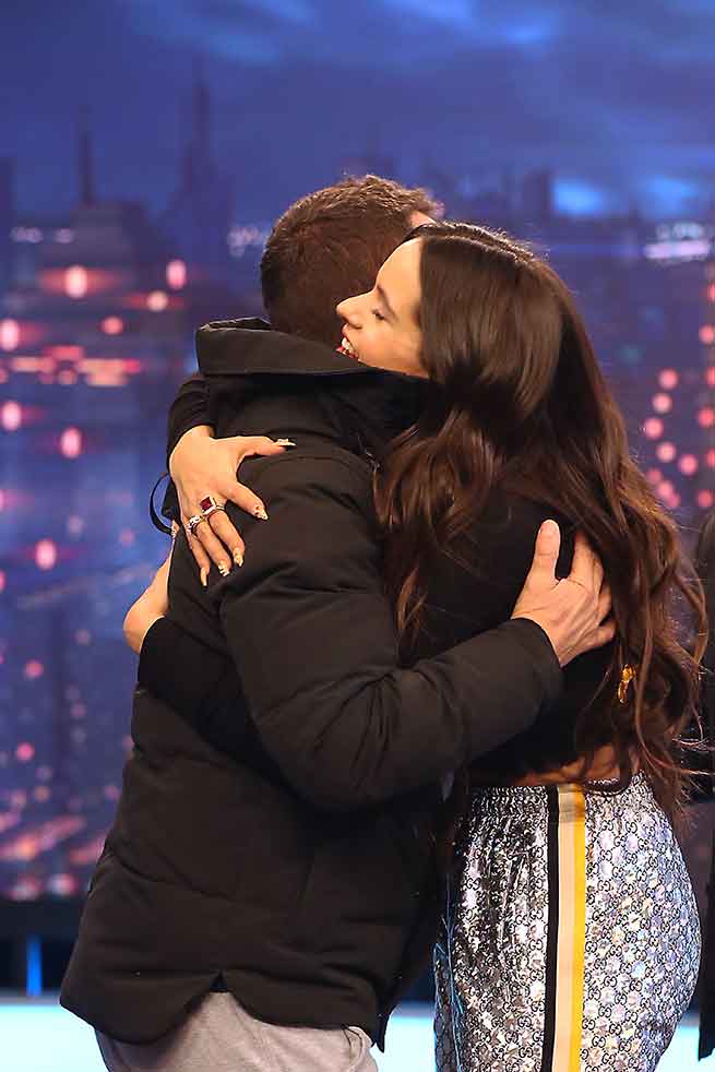 Rosalía y Dani Martín