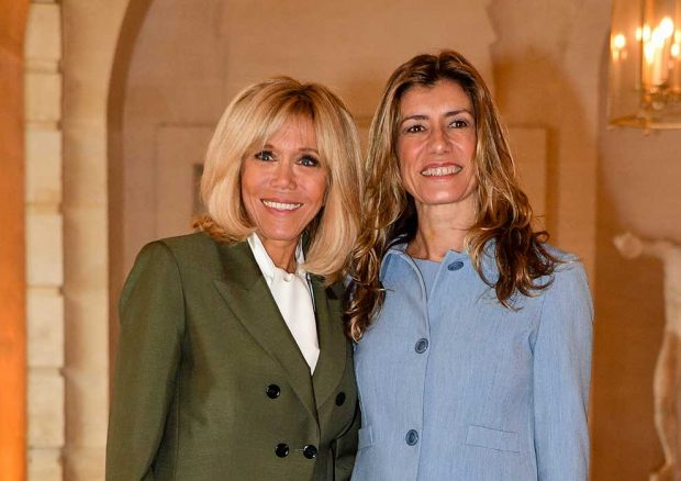 Brigitte Macron y Bego&ntilde;a G&oacute;mez