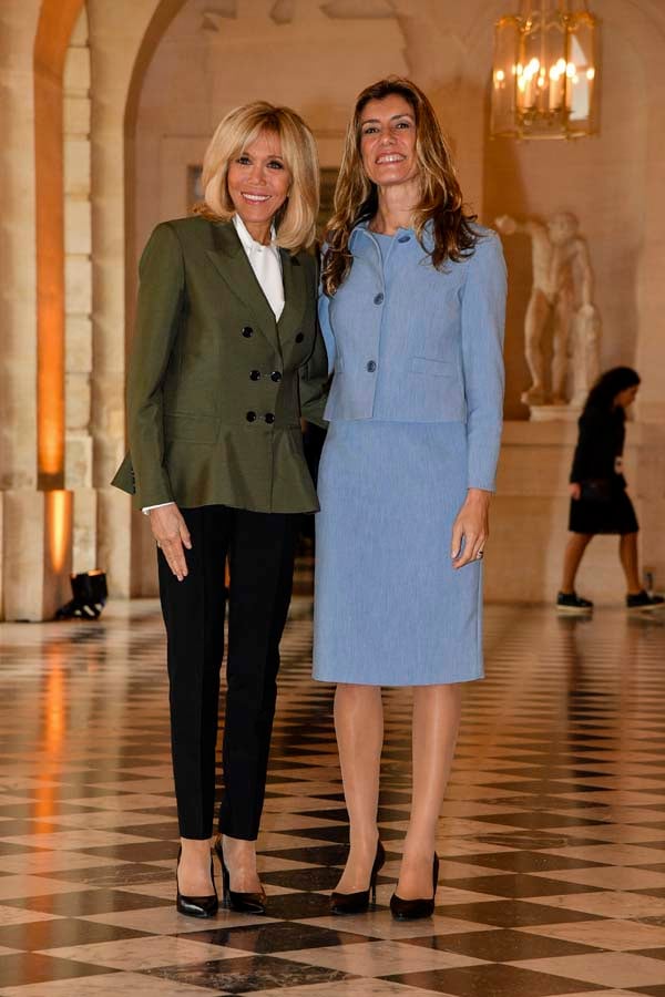 Brigitte Macron y Bego&ntilde;a G&oacute;mez 