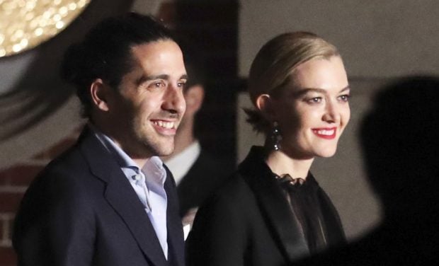 Marta Ortega and Carlos Torretta