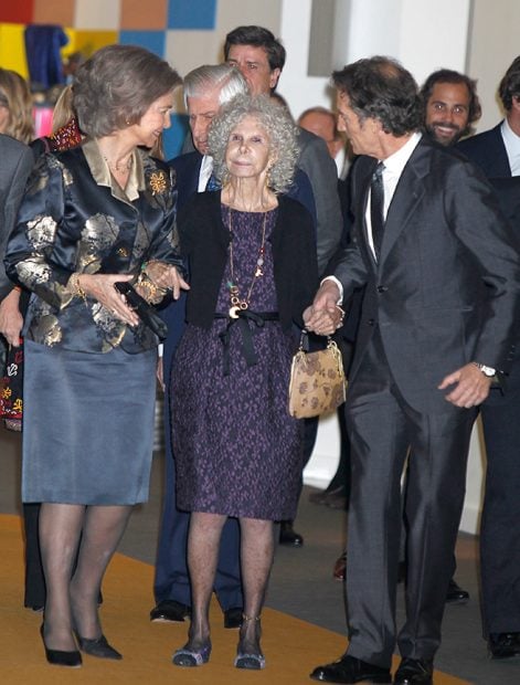 La reina Sof&iacute;a, Alfonso D&iacute;ez, duquesa de Alba