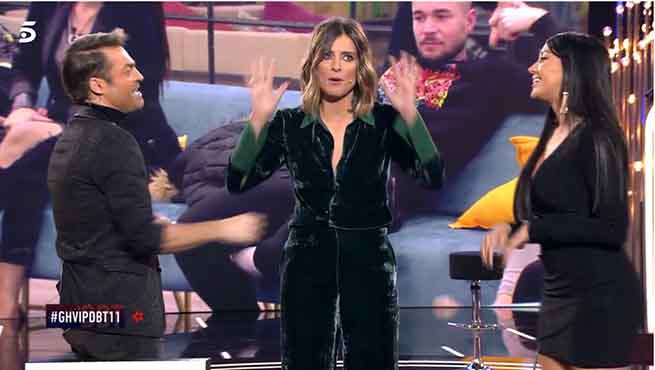 Sandra Barneda termin&oacute; por expulsar a Hugo del plat&oacute; 