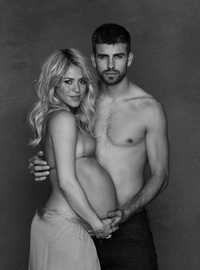 Posado de Shakira para Jaime de Laiguana 