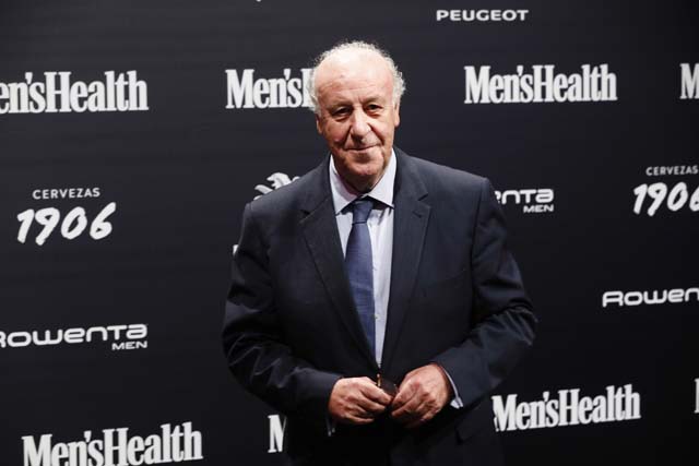 Vicente del Bosque en la gala Men's Health