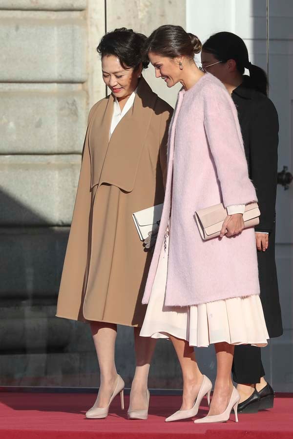 Letizia Ortiz y Peng Liyuan