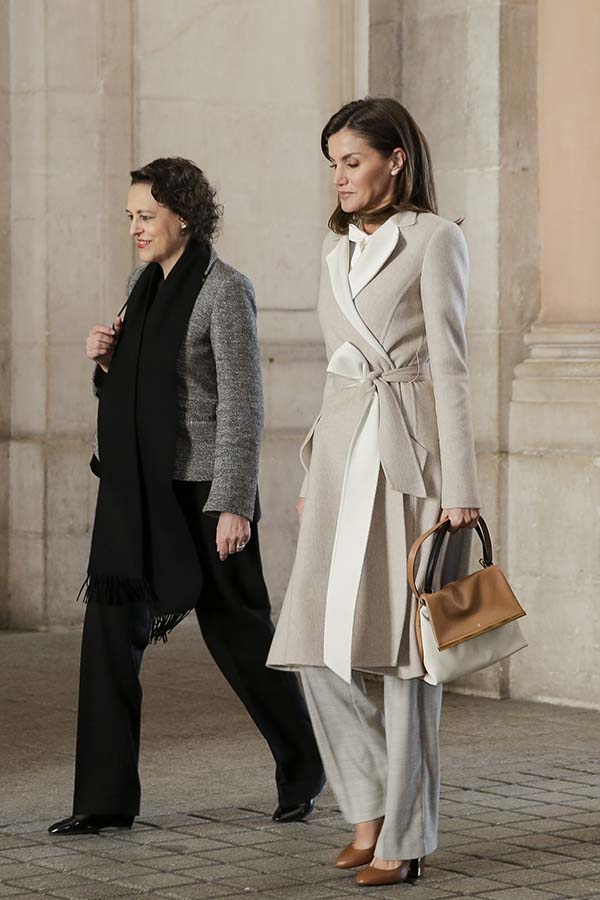 Do&ntilde;a Letizia Ortiz durante el 40 aniversario del INEM