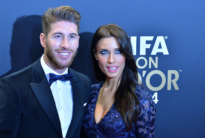 Sergio Ramos y Pilar Rubio