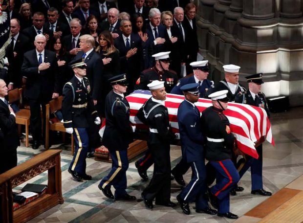funeral george bush